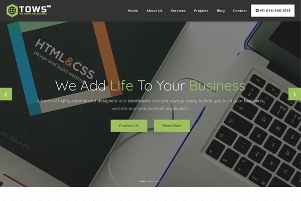 freelance web design